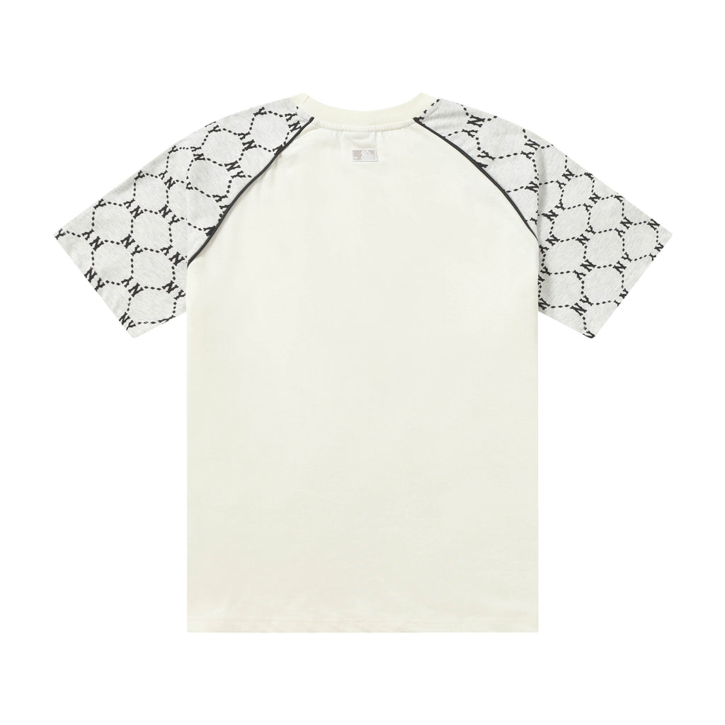 NY Yankees Monogram Raglan Sleeve T-Shirt