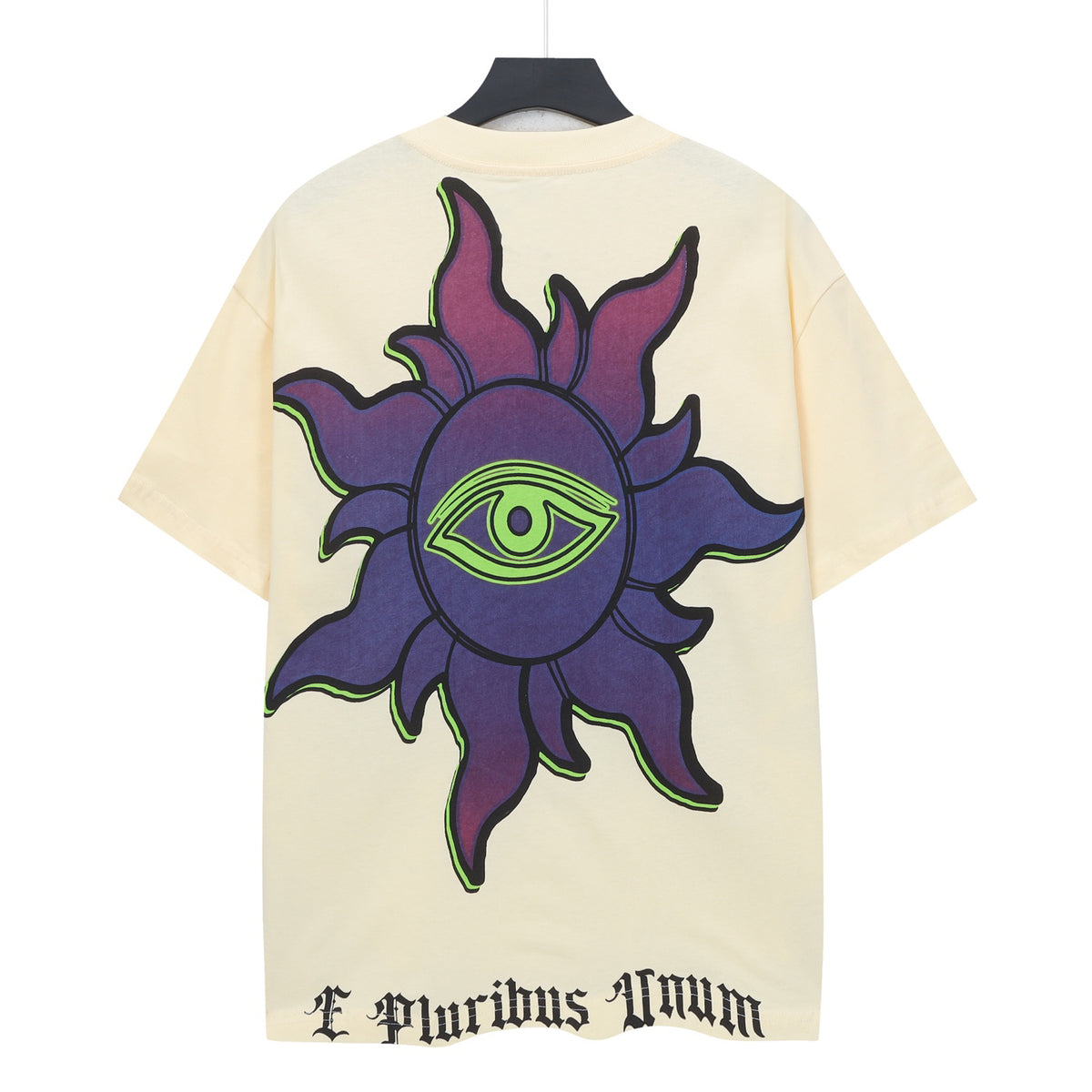 Godspeed UFO Skyline Vintage Short‑Sleeve Tee (Cream)