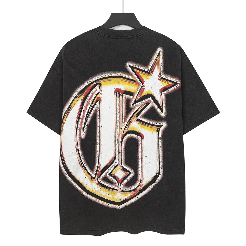 Godspeed Art Dept Mugshot Short Sleeve Tee (Washed Black)