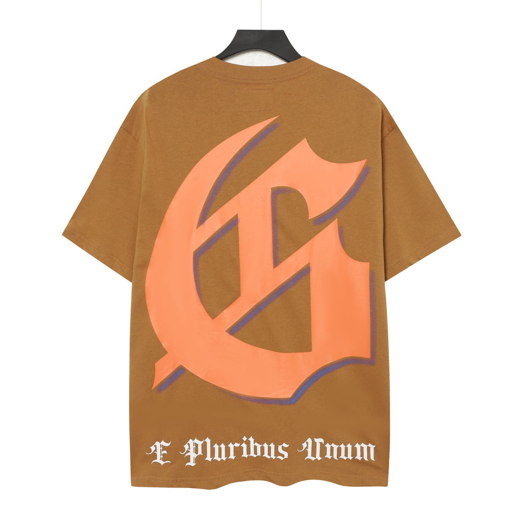 Godspeed Sunset LA Ferrari Highway Vintage Graphic Tee (Brown)