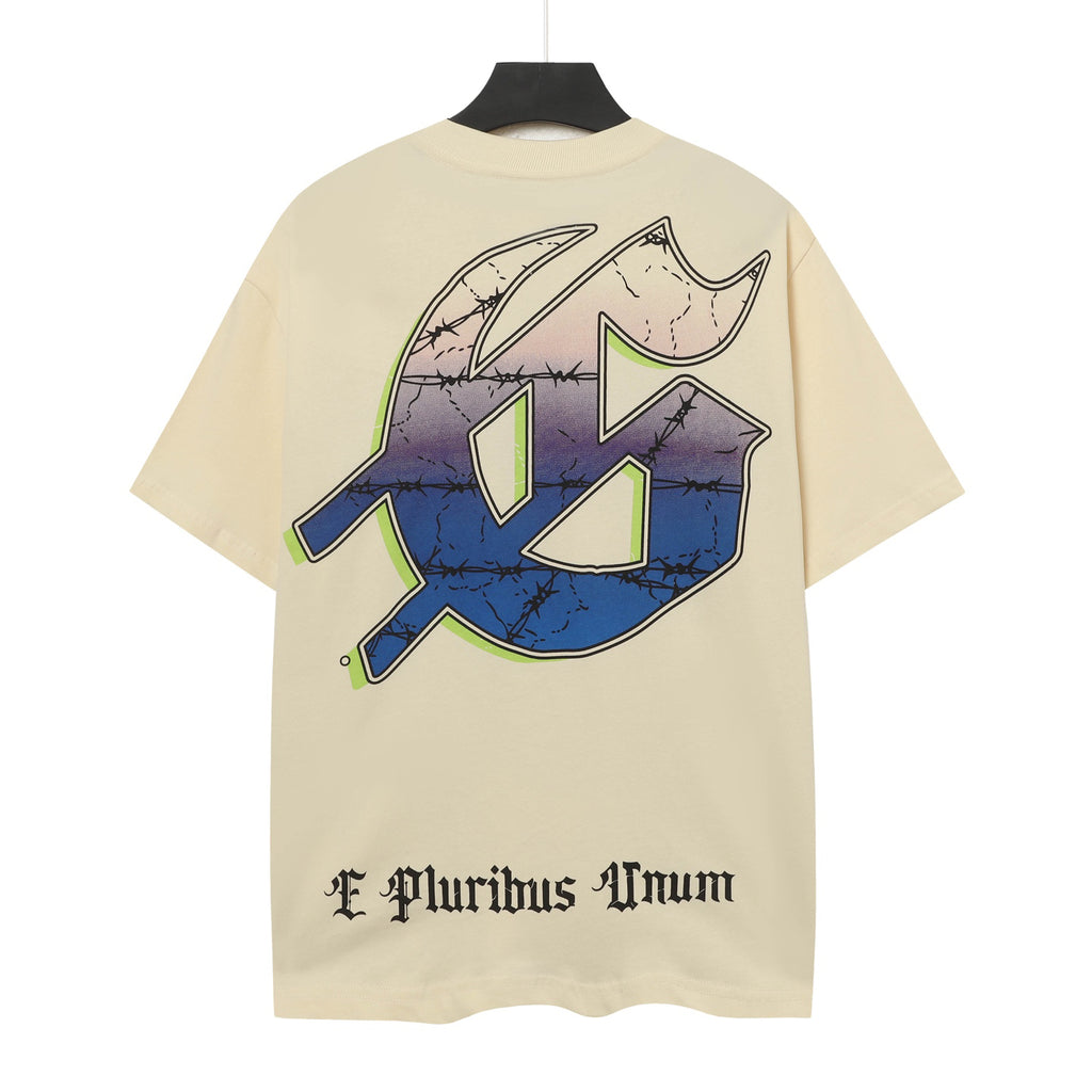 Godspeed Sunglass Skull City Short‑Sleeve T‑Shirt (Cream)