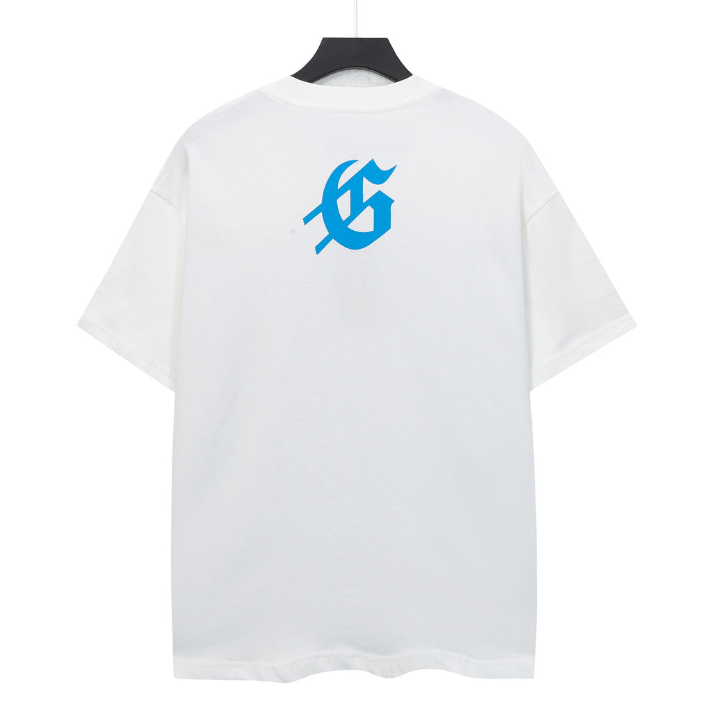 Godspeed Wild West Skeleton Cowboy Riders Short‑Sleeve Tee (White)