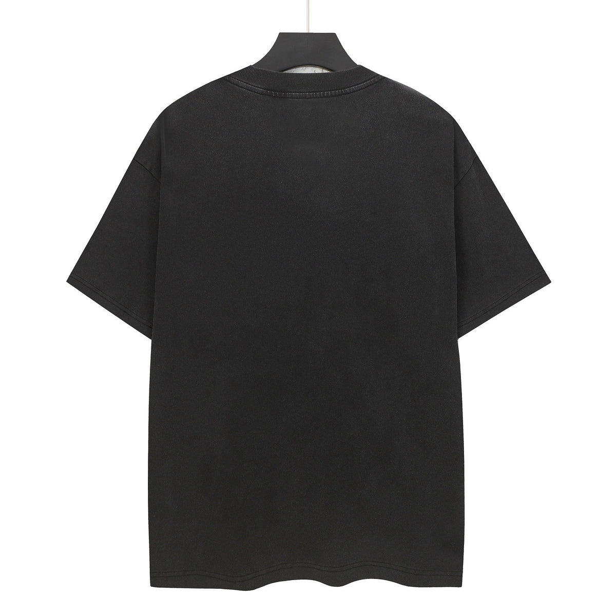 Godspeed Roman Skeleton Ruins Vintage Short‑Sleeve Tee (Washed Black)