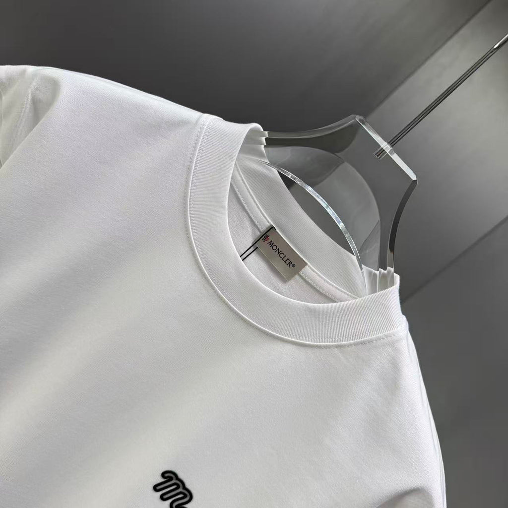 Moncler Script Logo T-Shirt White