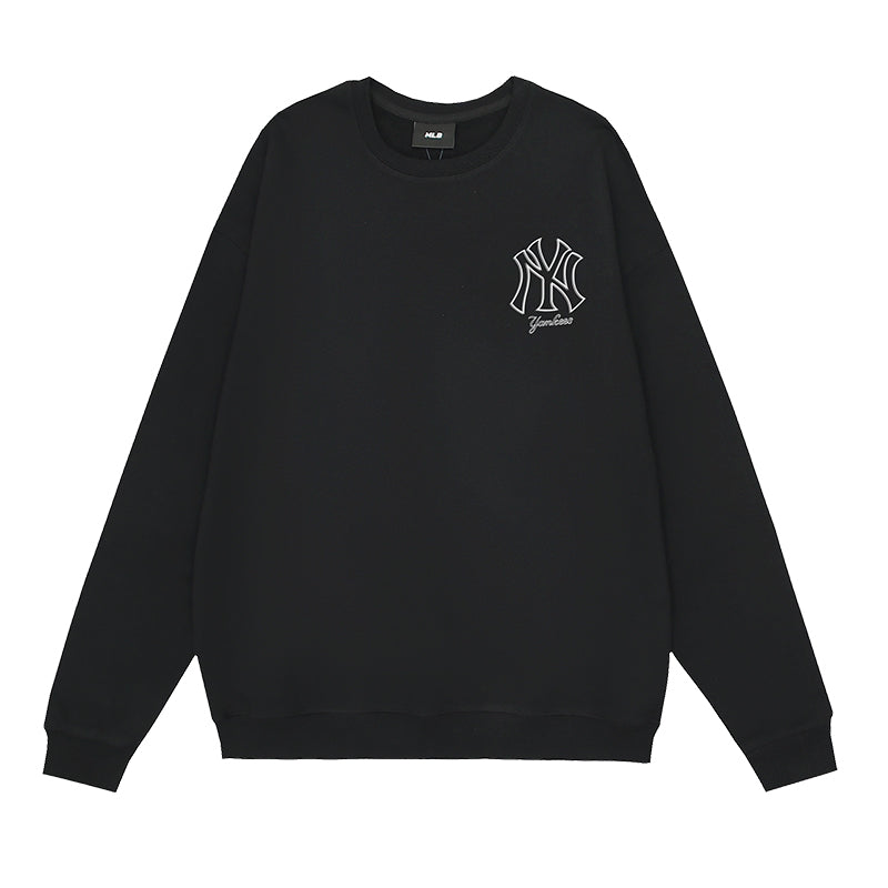MLB Oversized Outline Logo Crewneck Sweatshirt