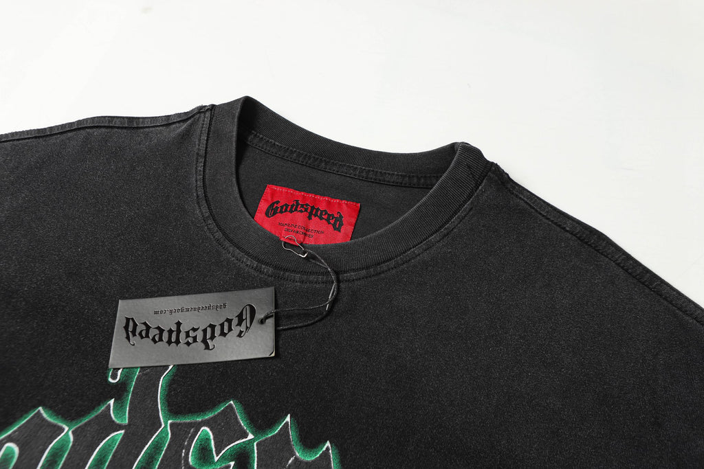 Godspeed Astronaut Space Graphic T‑Shirt