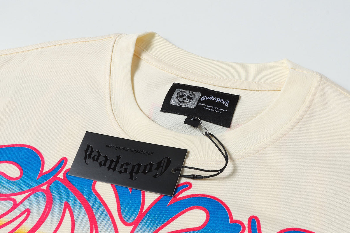 Godspeed Luxury Yacht Miami Sunset Graphic Tee