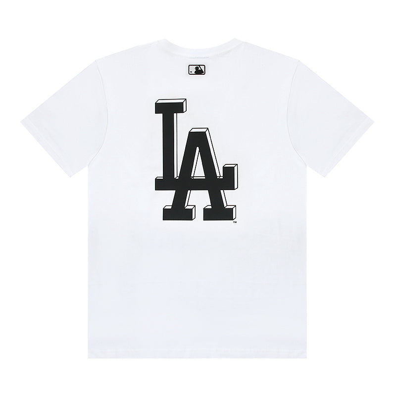MLB 3D‑Effect Big Back Logo Cotton Short‑Sleeve T‑Shirt