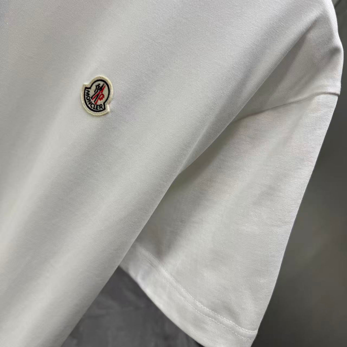 Moncler Badge Essential T-Shirt White