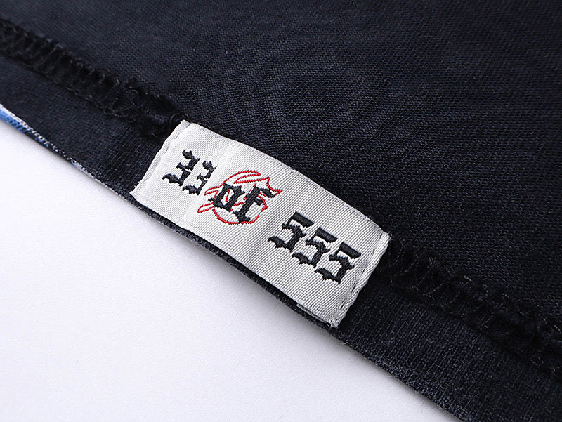 Godspeed Android Earth View Short‑Sleeve T‑Shirt (Black)