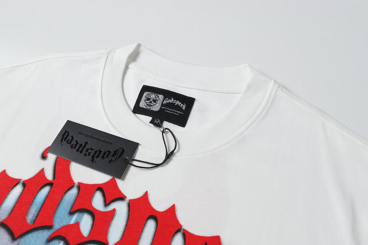 Godspeed City Street Rose Vintage Graphic Tee