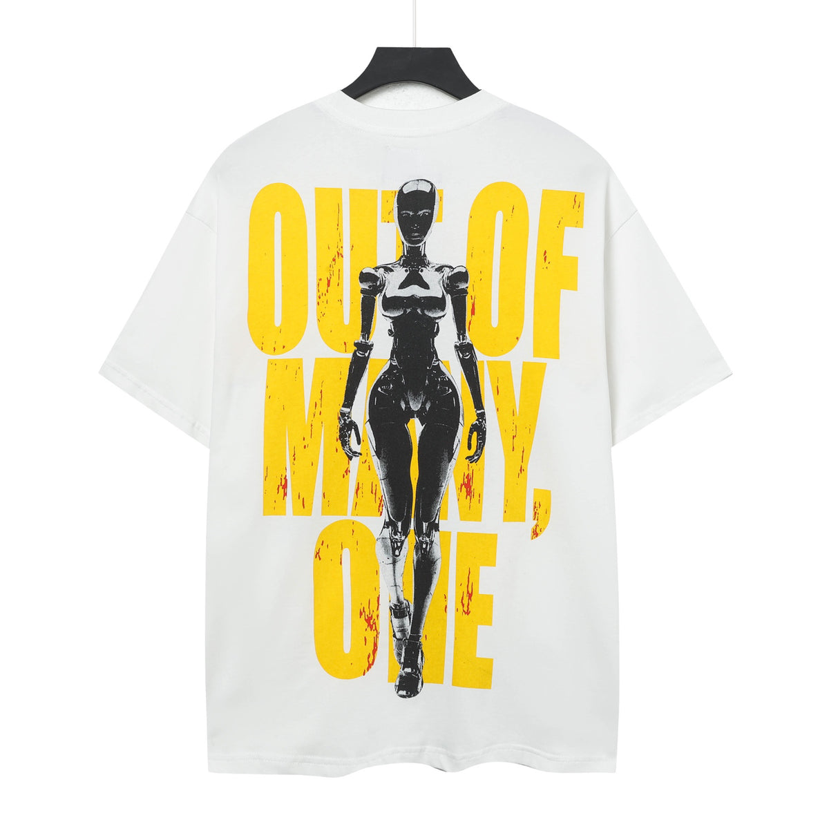 Godspeed Out Of Many, One Cyber Robot Graphic Tee