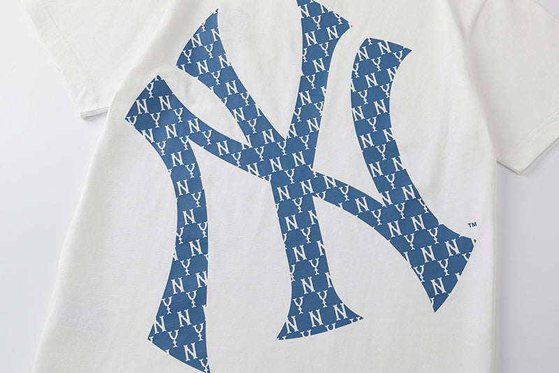 NY Yankees Monogram Fill Logo T-Shirt Vol.3