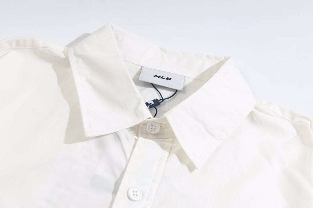 NY Yankees Embroidered NY Oxford Button-Down Shirt