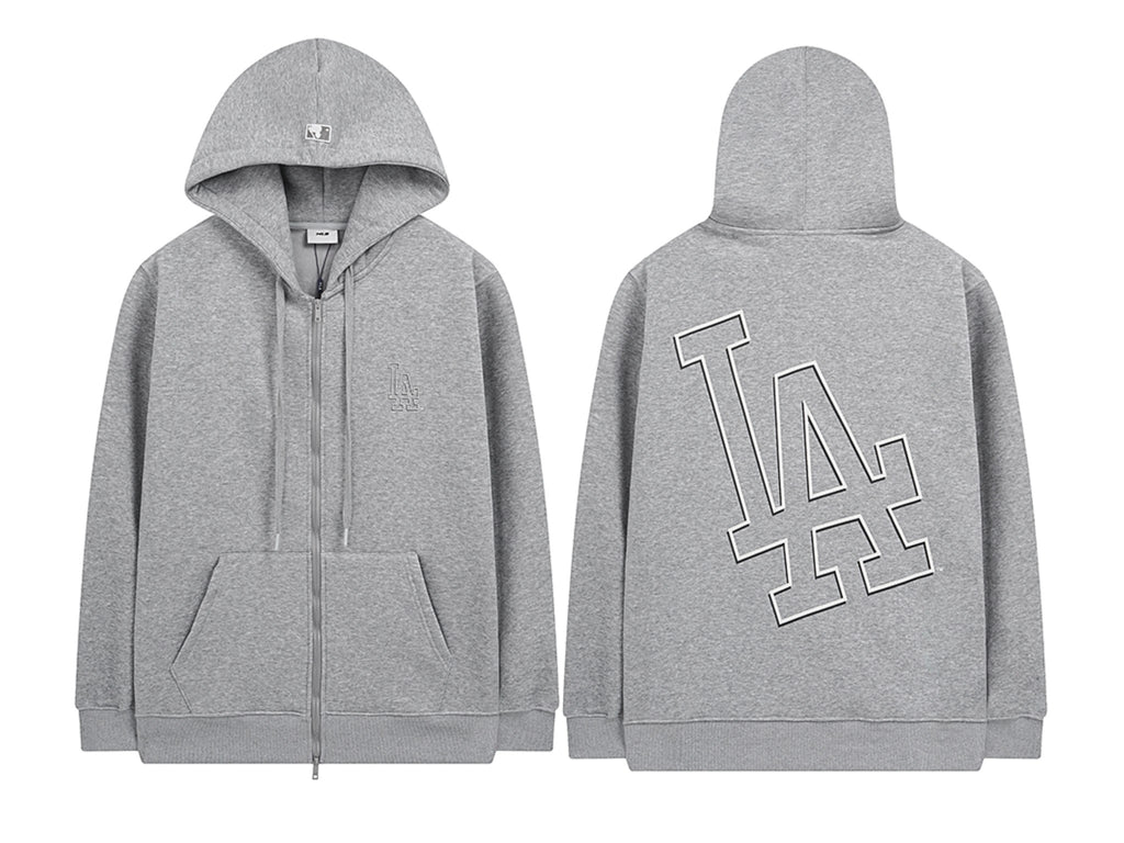 MLB Outline Logo Zip-Up Hoodie
