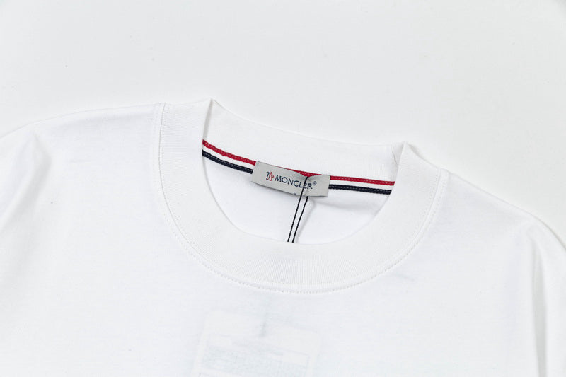 Moncler Badge Logo T-Shirt White