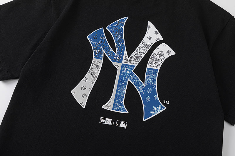MLB × New Era Paisley Fill Logo T-Shirt