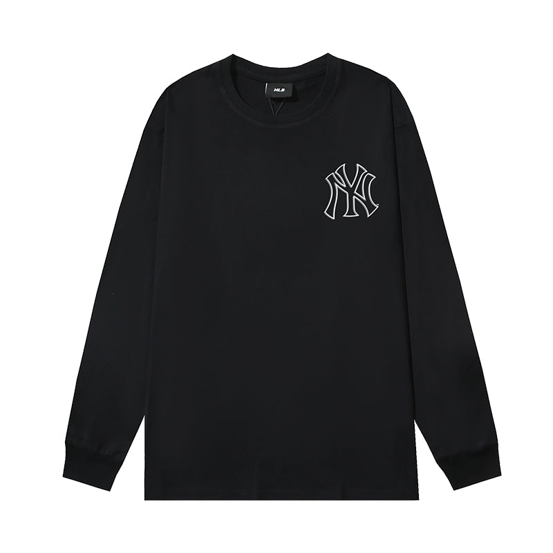 MLB Metallic Outline Logo Long Sleeve T-Shirt
