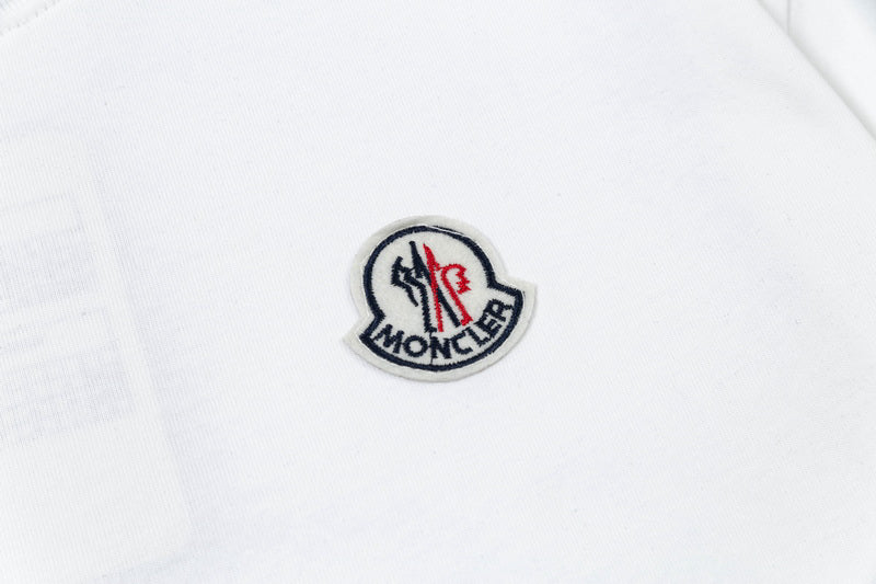 Moncler Badge Logo T-Shirt White