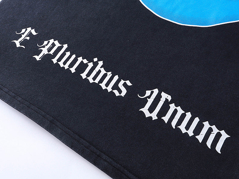 Godspeed Android Earth View Short‑Sleeve T‑Shirt (Black)