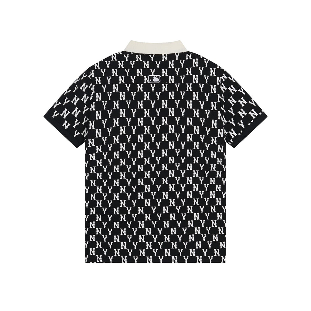 NY Yankees Monogram All-Over Polo Shirt