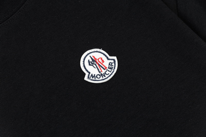 Moncler Badge Logo T-Shirt Black