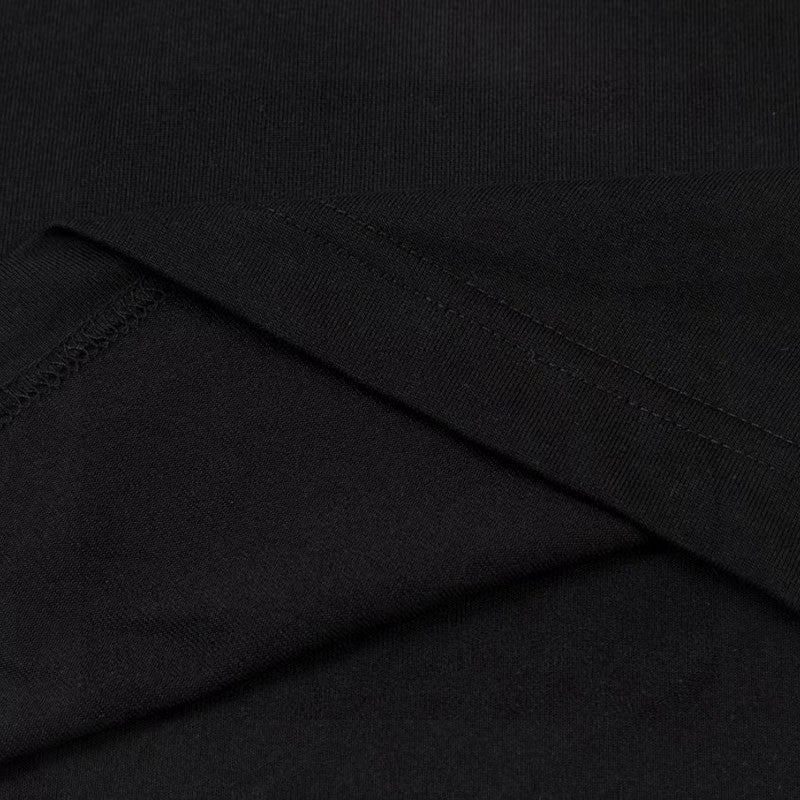 Moncler x Stone Island Collab Logo Graphic Tee Black