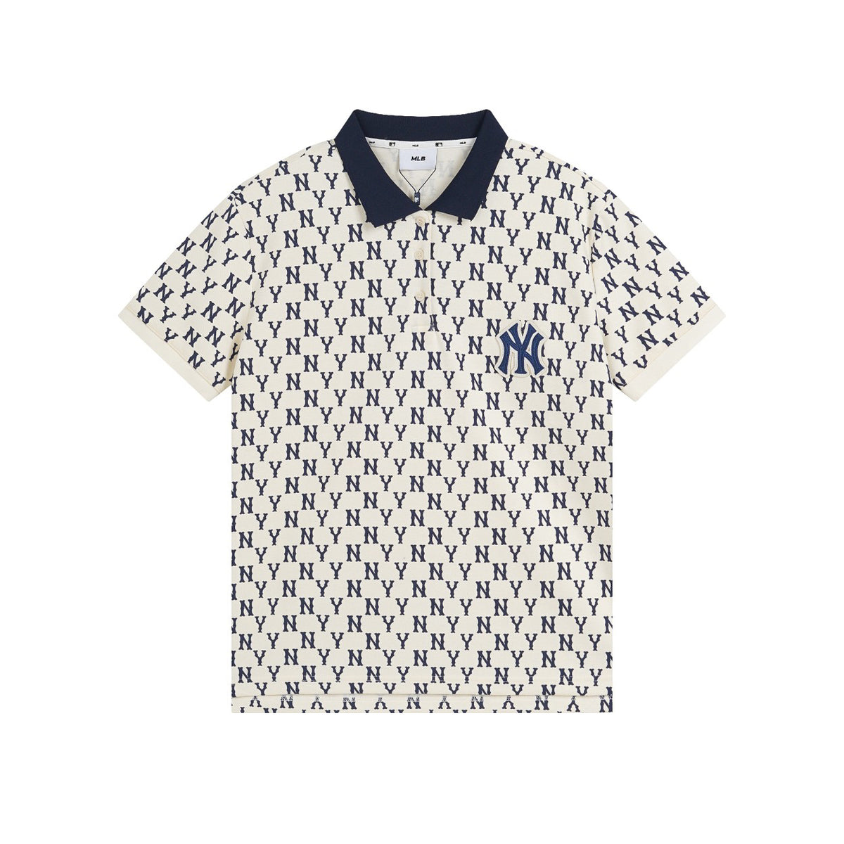 NY Yankees Monogram All-Over Polo Shirt