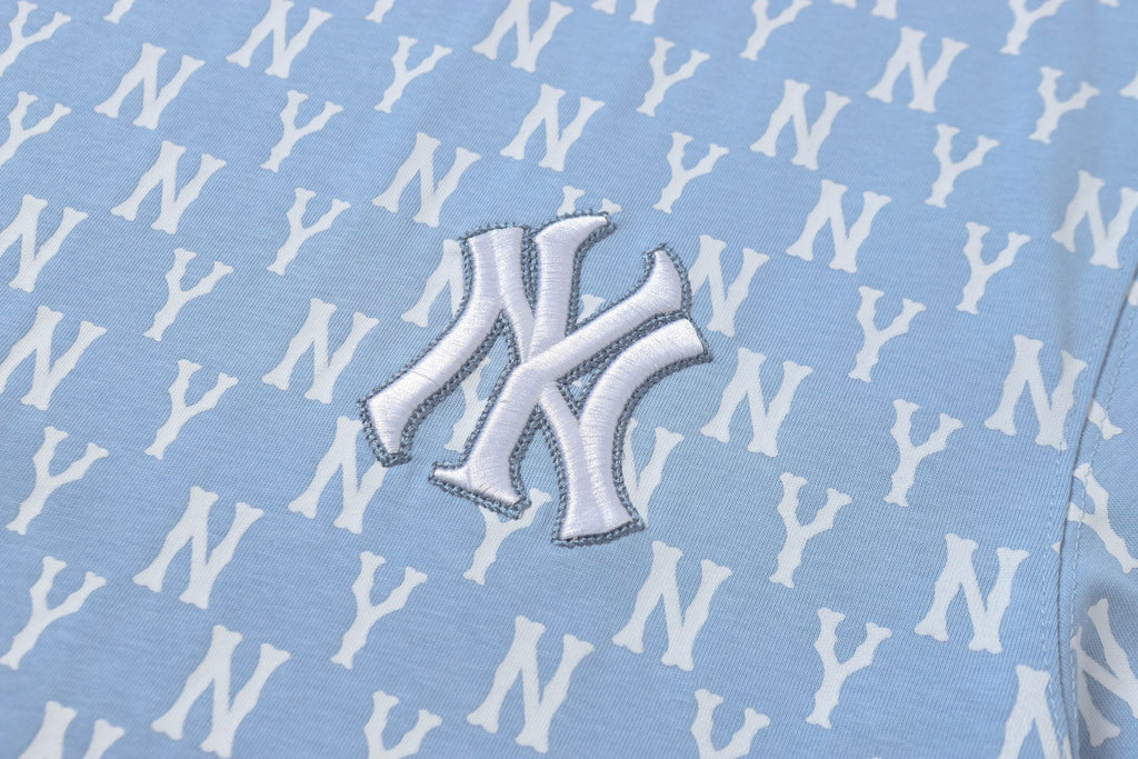 NY Yankees All-Over Monogram T-Shirt