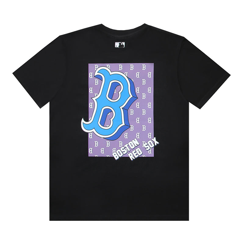 MLB Monogram Box 3D Logo T-Shirt