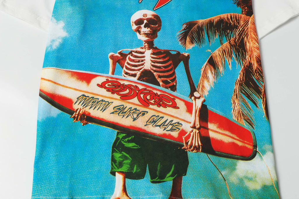 Godspeed Miami Surf Club Skeleton Graphic Tee