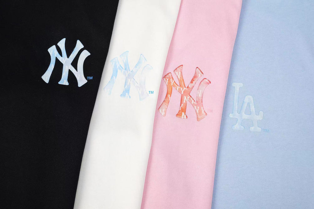NY Yankees Watercolor Art T-Shirt