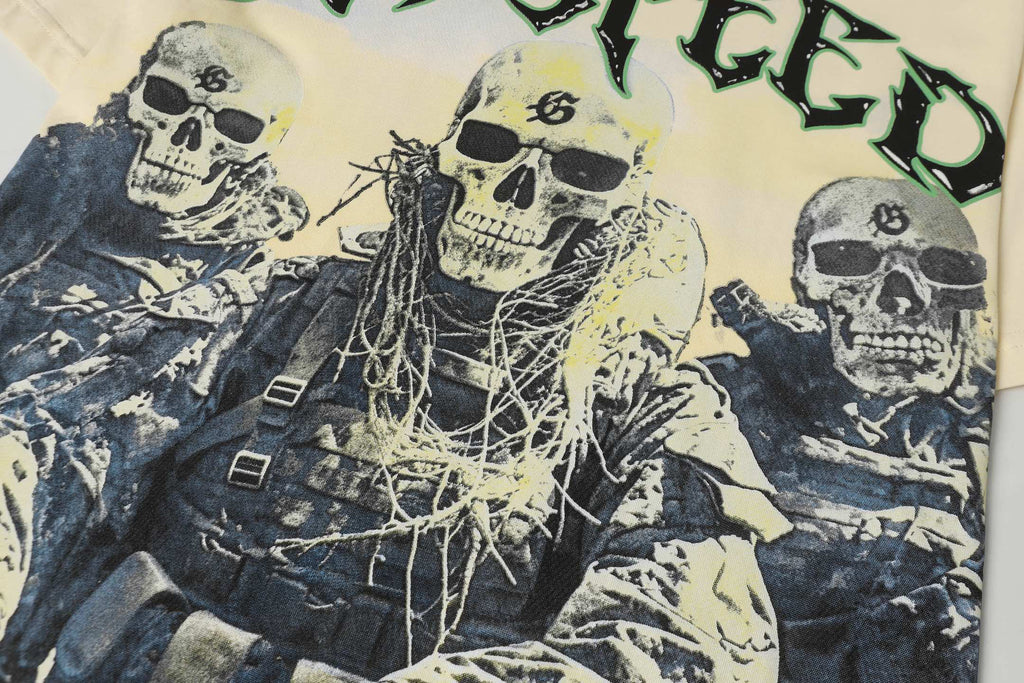 Godspeed Skeleton Squad Tactical Vintage Graphic Tee