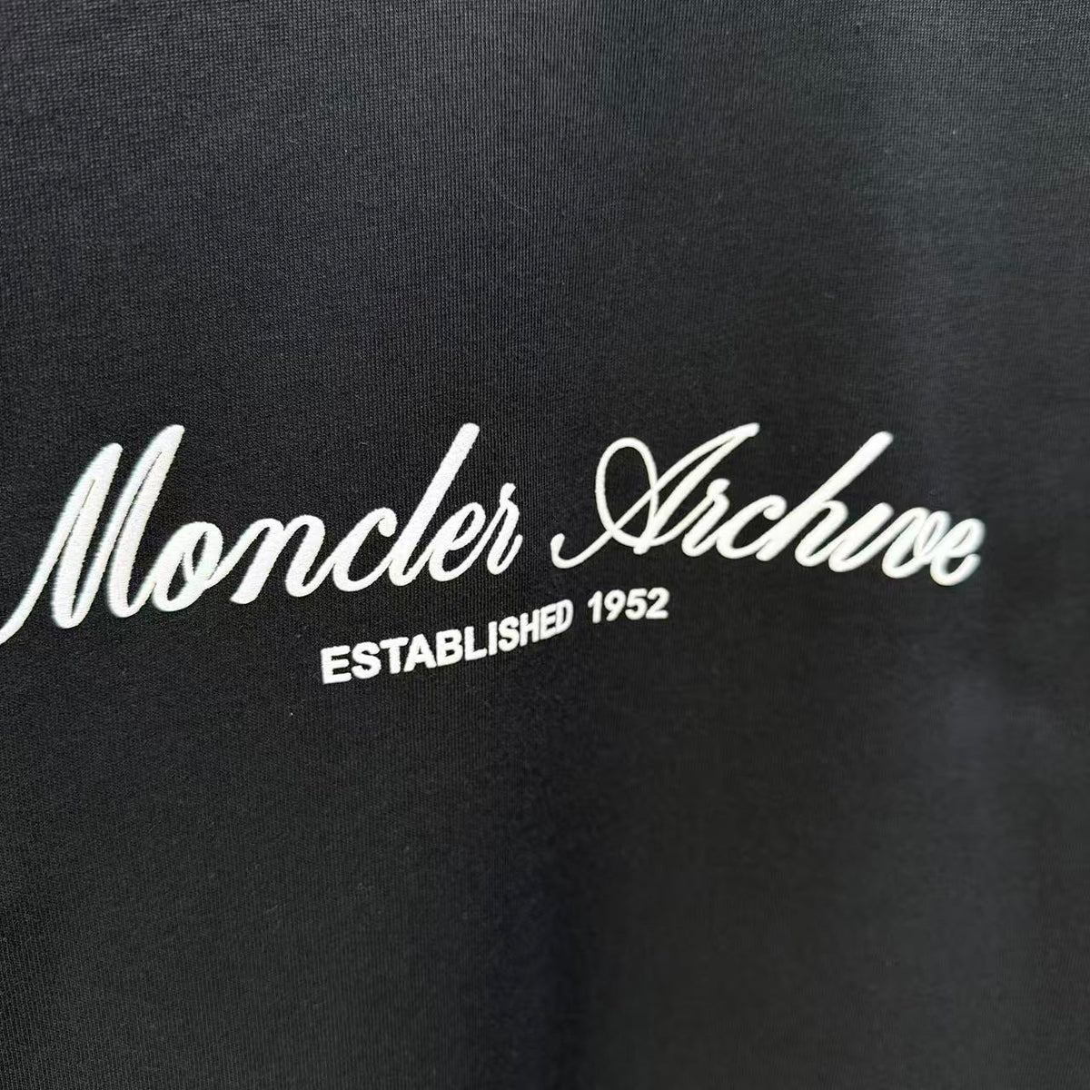 Moncler Archive Est. 1952 T-Shirt Black