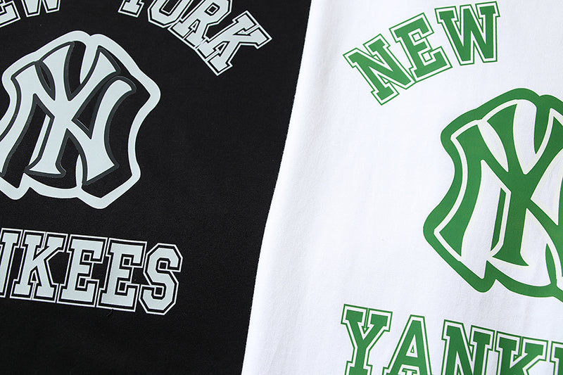 MLB New York Yankees Arch‑Letter Logo Cotton Short‑Sleeve T‑Shirt