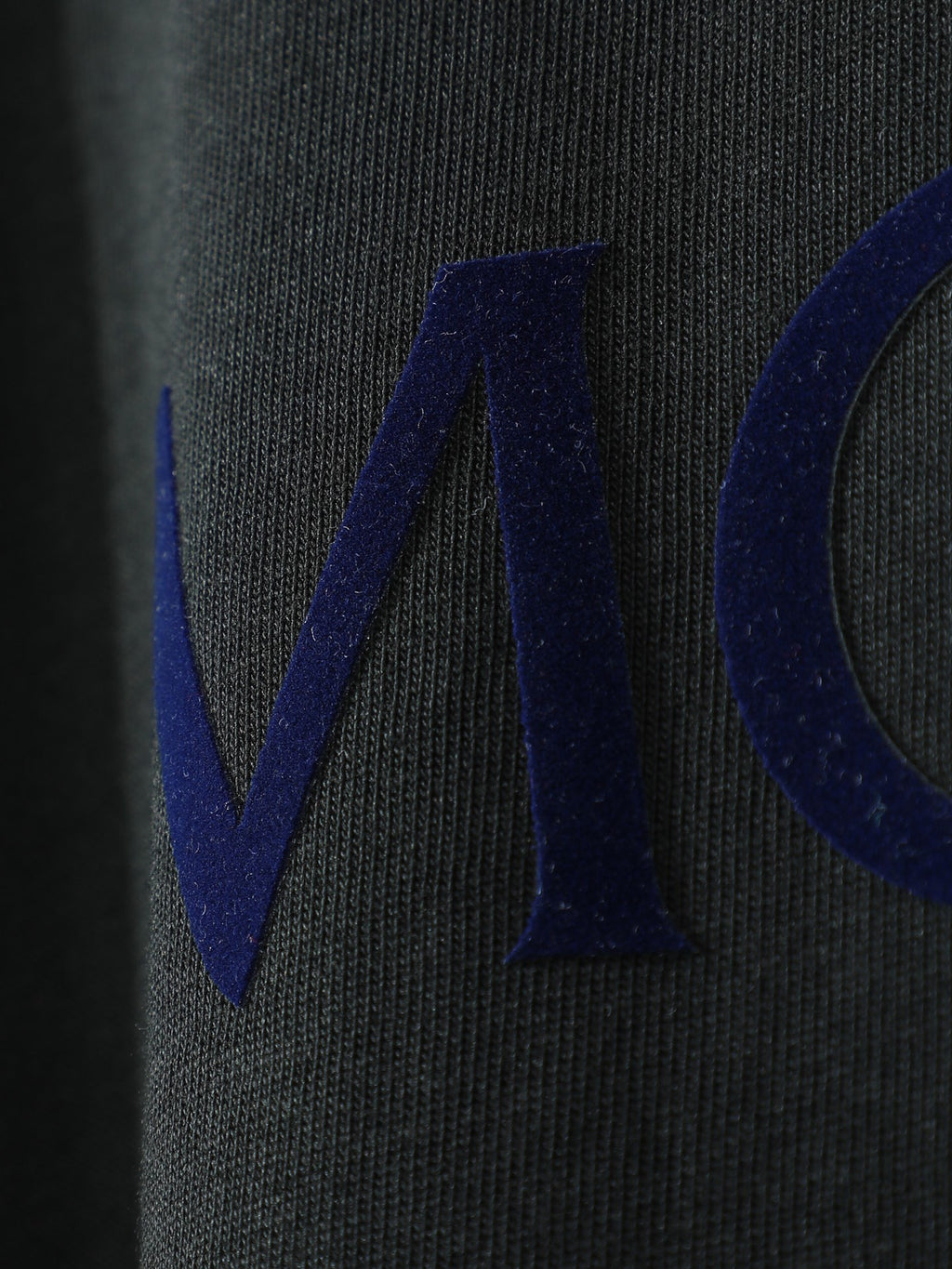 Moncler Wordmark Logo Graphic Tee Black