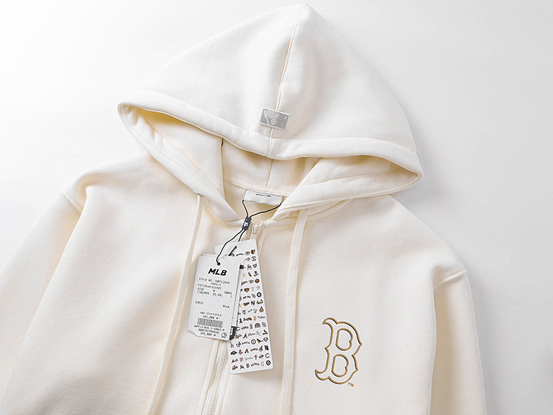 MLB Outline Logo Zip-Up Hoodie
