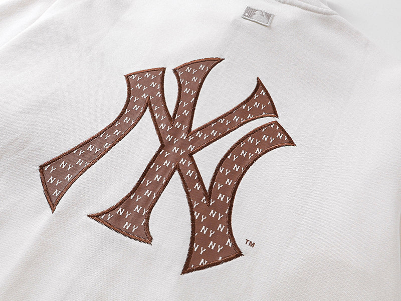 MLB Monogram Fill Mock Neck Track Jacket