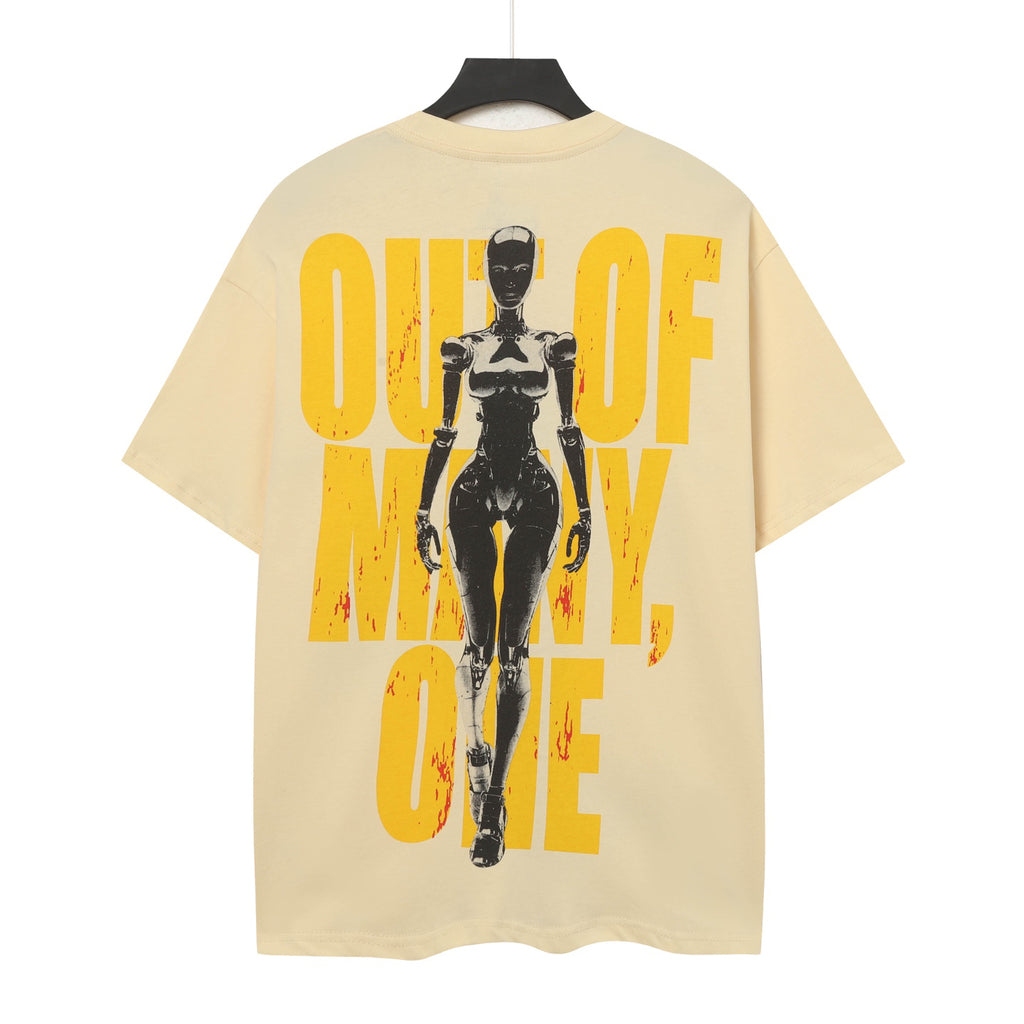 Godspeed Out Of Many, One Cyber Robot Graphic Tee
