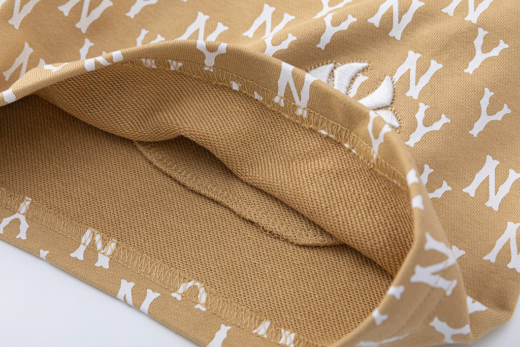 NY Yankees All-Over Monogram Shorts