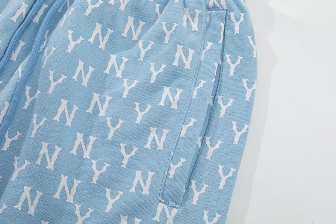 NY Yankees Monogram Shorts