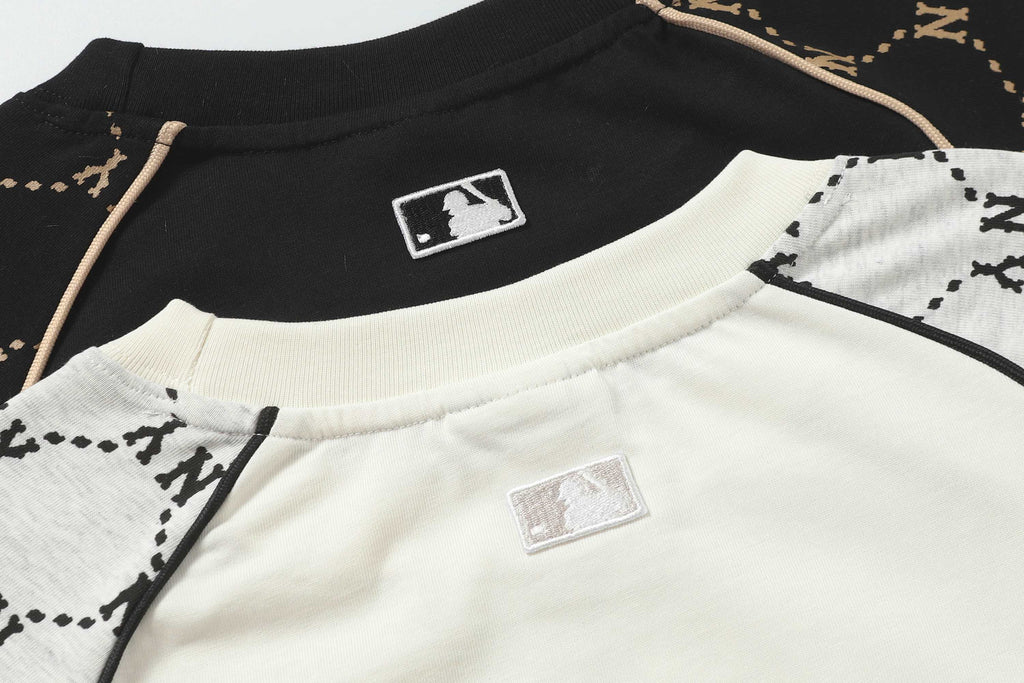 NY Yankees Monogram Raglan Sleeve T-Shirt