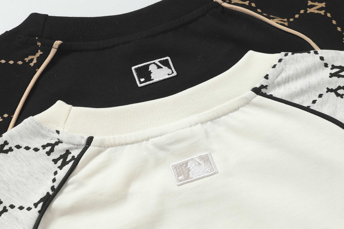 NY Yankees Monogram Raglan Sleeve T-Shirt