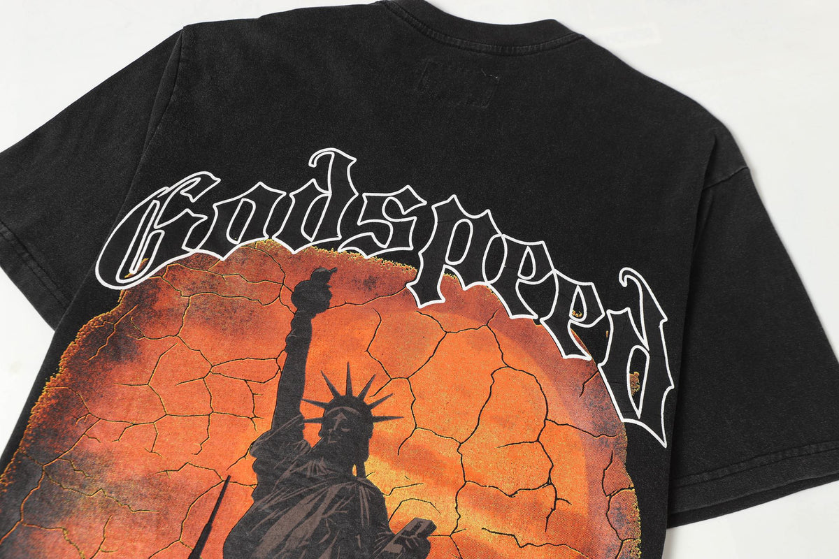 Godspeed E Pluribus Unum Vintage Rock Graphic Tee