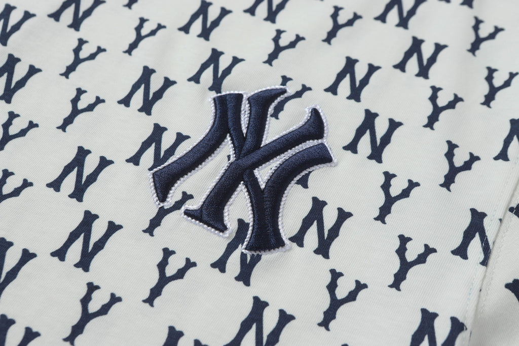 NY Yankees All-Over Monogram T-Shirt
