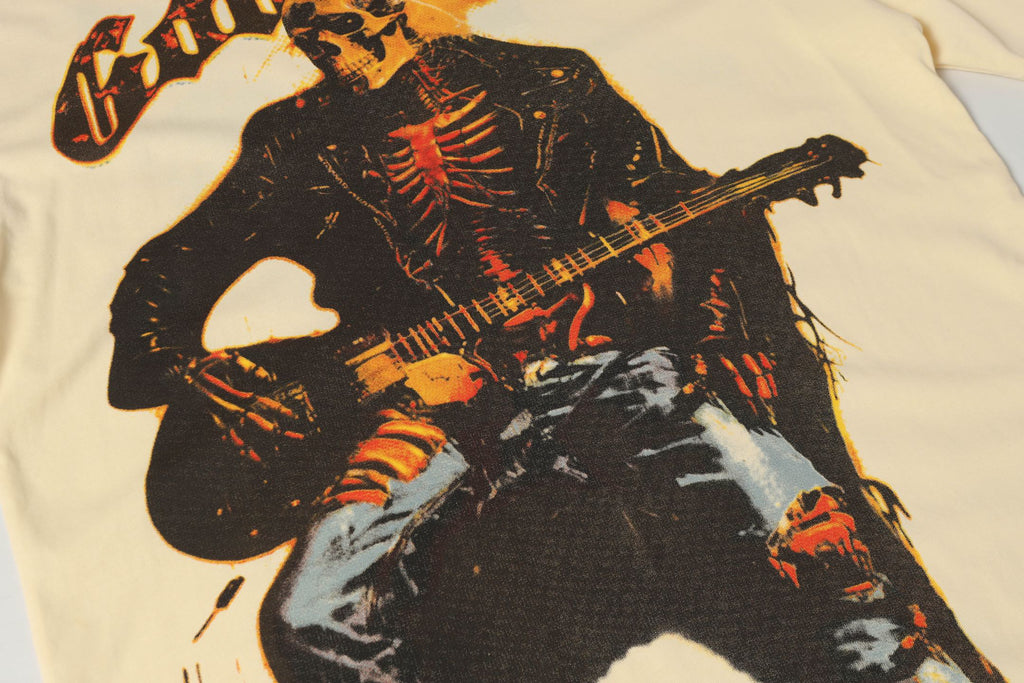Godspeed Skeleton Guitarist Short‑Sleeve T‑Shirt