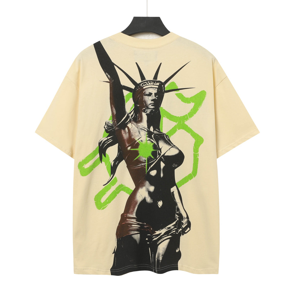 Godspeed Liberty Statue Double‑Sided Graphic Short‑Sleeve Tee