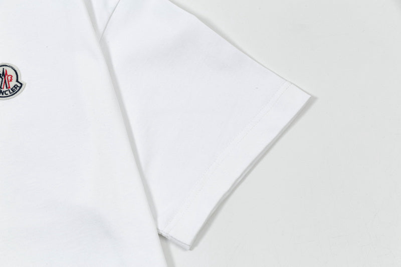Moncler Badge Logo T-Shirt White