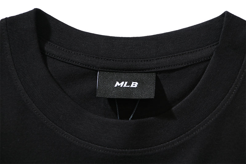 MLB New York Graffiti Text Cotton Short‑Sleeve T‑Shirt