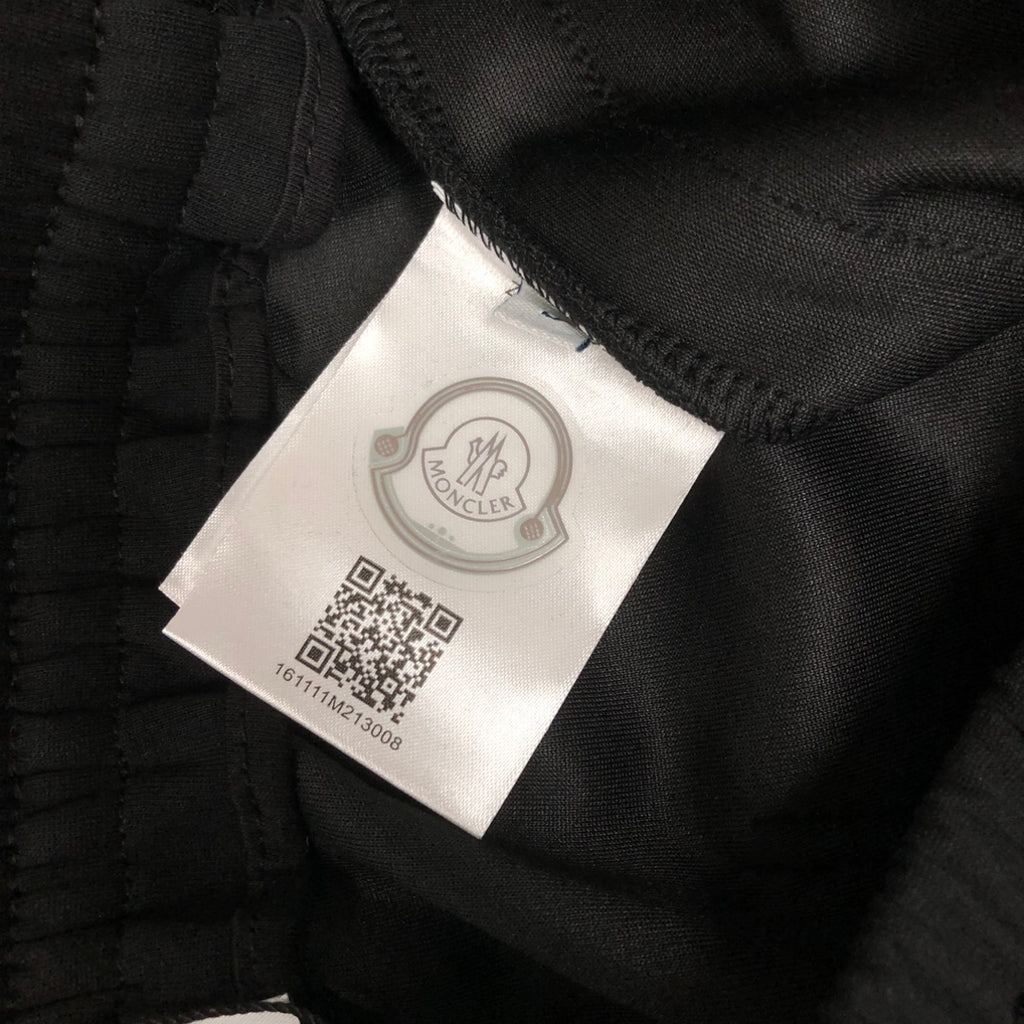 Moncler All-Black Badge Knit Shorts